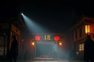 《破晓之前》封面：黎明前城市的蓝色天际